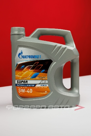 Масло моторное 5W40 4л, Super SG/CD (п/с) GAZPROMNEFT 2389907722