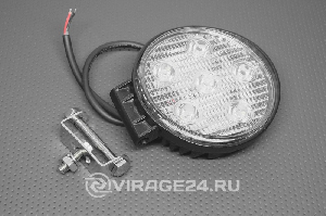 Фара светодиодная 12/24V 18W 950Lm, направленный свет KS-AUTO SW-12005S-02E