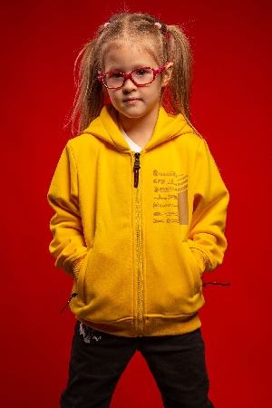 Худи детская 400 Z желтая ФОРВАРД АВТО 