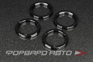 Кольца центровочные 72,6-59,1 ЧЕРНЫЕ ВЕКТОР HCR726-591 6mm