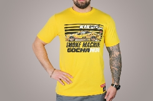 Футболка "Smoke mashine", желтая, мужская CIAY 