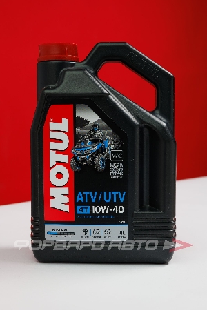 Масло моторное 10W40 4л, 4T ATV-UTV SL/SJ MA2  (мин.) MOTUL 113921