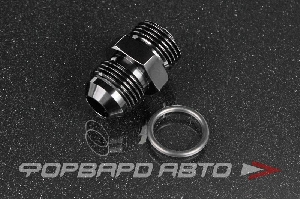 Фитинг переходник AN8 - ORB8 с резиновым кольцом AB88 