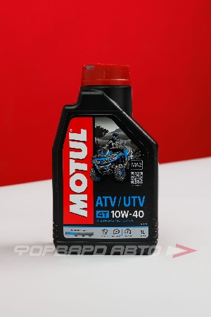 Масло моторное 10W40 1л, 4T ATV-UTV SL/SJ MA2 (мин) MOTUL 113919
