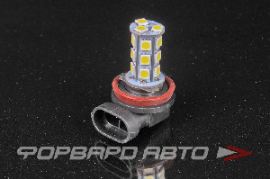 Лампа светодиодная H8/H11/H16 12V 18SMD белая Китай H11 SMD 18