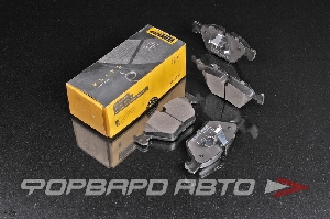 Колодки тормозные, передние BLITZ BB0261P