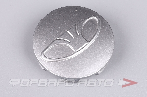 Колпачок ступицы для литых дисков Daewoo, D52/56мм, Silver, Save Car 10_56мм_СКАД