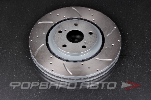 Диск тормозной вентилируемый перфорированный G-BRAKE GFR-21832R