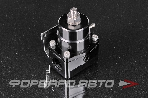Регулятор давления топлива IN - AN8, OUT - AN6, 40-75PSI, черный AB88 