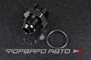 Фитинг переходник AN12 - ORB16 с резиновым кольцом AB88 