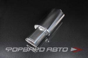 Глушитель Вход = 58 мм Выход = 50 мм Длина = 600 мм трапеция PROSPORT RS-06108