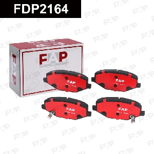 Колодки тормозные FAP FDP2164