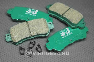 Колодки тормозные задние SB NAGAMOCHI BP-25001