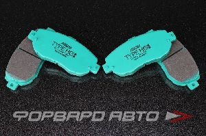 Колодки тормозные передние, Toyota Altezza SXE10 / Mark2 / Chaser JZX90 JZX100 HC+ 0-800C PROJECT MU F123 HC+