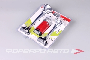 Сигнал звуковой 12V двухрожковый воздушный 118 Дб SKYWAY S07601053