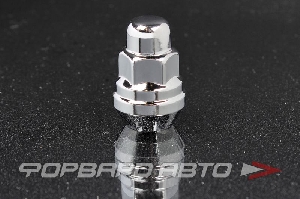 Гайка колеса 12*1,5*35 конус, ключ на 17, хром TPI TPI-N93