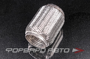 Гофра глушителя 76*150 (wire mesh, interlock) кольчуга EuroEx 76x150ilwm