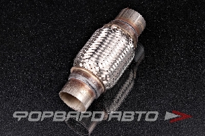 Гофра глушителя 38*100*150 (Interlock) трехслойная EuroEx 38x150il