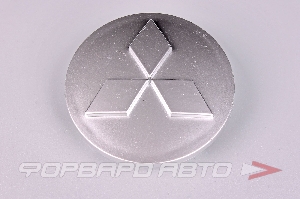 Колпачок ступицы для литых дисков MMC, D54/60мм, Silver, h4-9,5мм <> MS-03