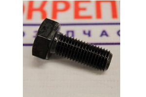Болт М10*1,25*25 шаровой опоры, р/вала для автомобиля ВАЗ 2108-10 черный (класс прочности 10,9) БелЗАН 00001-0059707-308