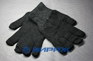 Перчатки полушерстяные двойные <> АЛТАЙ