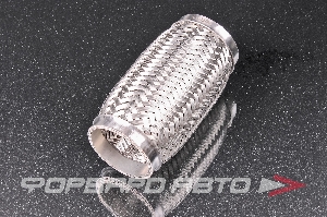 Гофра глушителя 60*150 (Innerbraid) трехслойная (AISI 304) TIXONA 60150