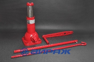 Домкрат винтовой (спиральный) 2т 180-395мм KS-AUTO KS-30R