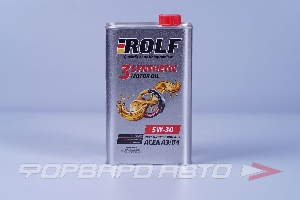 Купить Масло моторное 5W30 1л, 3-SYNTHETIC A3/B4 ж/б (с) ROLF 322550 Масло моторное 5W30 1л, 3-SYNTHETIC A3/B4 ж/б (с) ROLF 322550