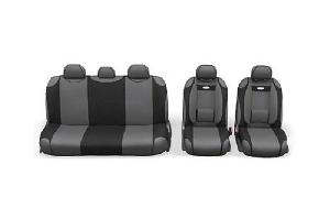 Накидки-майки (9 пред.) черно-серый "COMFORT" AUTOPROFI COM-905T