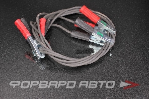 Провода пусковые 3м (КГ 1*10, зажимы усиленные) ФОРА ЭКСПЕРТ 