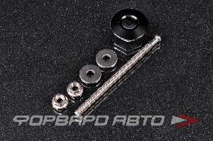 Замок-защелка быстросъемный 32 мм алюминий, черная EPMAN TK-DP016M32-BK