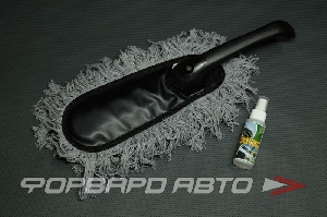 Щётка для удаления пыли со складывающейся ручкой + спрей с пропиткой (70мл) SLIPSTREAM DST-02