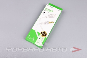 Аудиосоединитель AUX 3,5мм-3,5мм, 1м Apple (lightning) BOROFONE BL19
