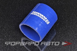 Патрубок силиконовый 60 мм, L=75 мм, синий AUTOBAHN88 