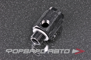Фитинг М14*1,5 - 1/8" - М14*1,5 мм, для датчика, папа/мама/мама (3 порта 1/8) AB88 