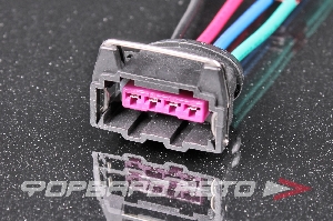 Разъем 4-х контактный катушки зажигания (с проводами) CARGEN AX8154
