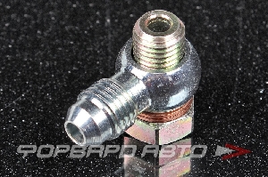 Фитинг BANJO AN4 + болт М10*1,25 мм, рестриктор - 2 мм, масло, ММC EVO I-X ZAGE 