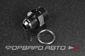 Фитинг переходник AN8 - ORB10 с резиновым кольцом AB88 