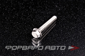 Болт М5*0,8*30 ДИН 6921 А2 нерж. шестигр. гол. с фланцем <> 