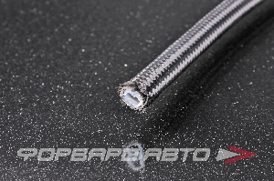 Шланг AN6 высокого давления армированный тефлоновый PTFE, черная защита нейлон AB88 