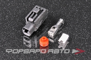 Разъем 1 way стартера TOYOTA 1JZ, 2JZ, 3S-GE Beams, 20-16 AWG (SUMI.187-SKT2) 1.4-2.0mm (SUMI.187-SL6) TS 187 Sealed Series  1-1-35