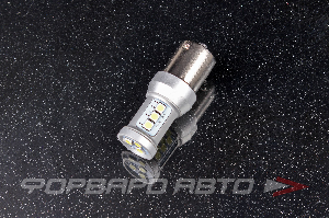 Лампа светодиодная 12-24V P21W 12 SMD BA15s Белая SKYWAY S08202038