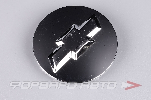 Колпачок ступицы для литых дисков Chevrolet, D76/83мм, зеркало Китай Chevrolet, 75,1/