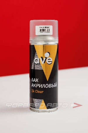 Лак акриловый, аэрозоль, 520мл. AVE 8060040