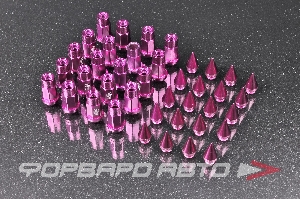Гайки колесные М12*1,25мм, 20шт, алюминий, фиолетовый EPMAN BLOX750DJT-125-PL