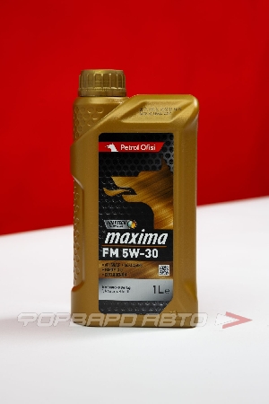 Масло моторное 5W30 1л, Maxima FM SN/CF A5/B5 (с) Petrol Ofisi 400001521