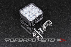 Фара светодиодная 12/24V 48W (рассеиваемый свет) KS-AUTO KS-WSQ016F-CH