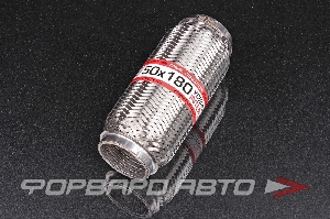 Гофра глушителя 50*180 (Interlock) трехслойная EuroEx 50x180il