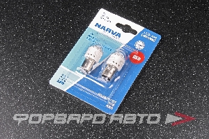 Лампа светодиодная 12V P21/5W 12V RED (BA15d) Range Performance LED NARVA NARVA 18152