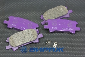 Колодки тормозные NiBK PN-1498